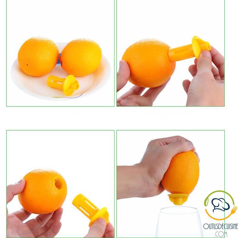 1 Pièce Presse-agrumes Manuel En Plastique Portable Transparent Pour Citron,  Mini Presse-fruits Manuelle, Mode en ligne