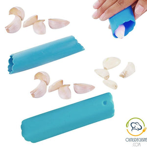 Garlic Peeler - Silicone Garlic Clove Peeling Tube