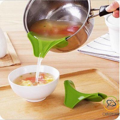 Removable Silicone Pourer Pourer for Saucepan or Stove