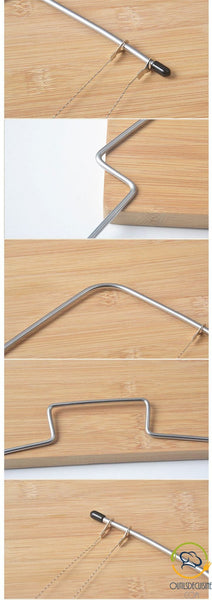 Genoese Cake Cutter with Stainless Steel Wire - Pastry Accessory