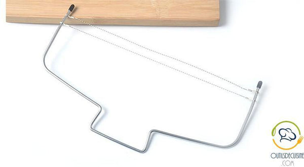 Genoese Cake Cutter with Stainless Steel Wire - Pastry Accessory