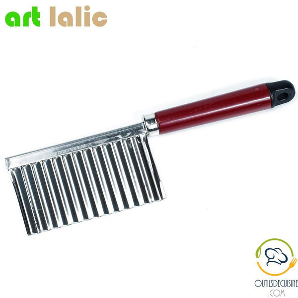 Stainless Steel Vegetable Cutter - Corrugated Blade