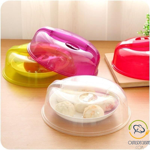 Plastic Plate Cover - Microwave Bell