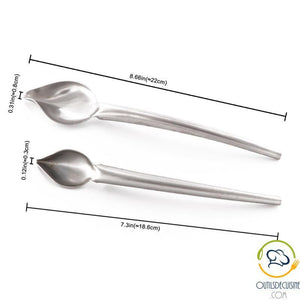 Inox Spoon Spoon To Decorate Your Plates As A Chef