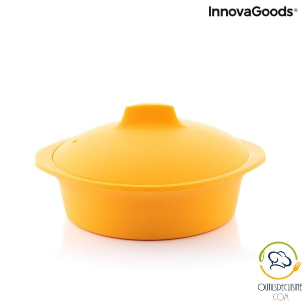 Multifunction Silicone Steamer With Silicotte Recipes Innovagoods