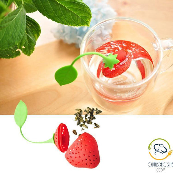 Strawberry Tea Infuser Silicone
