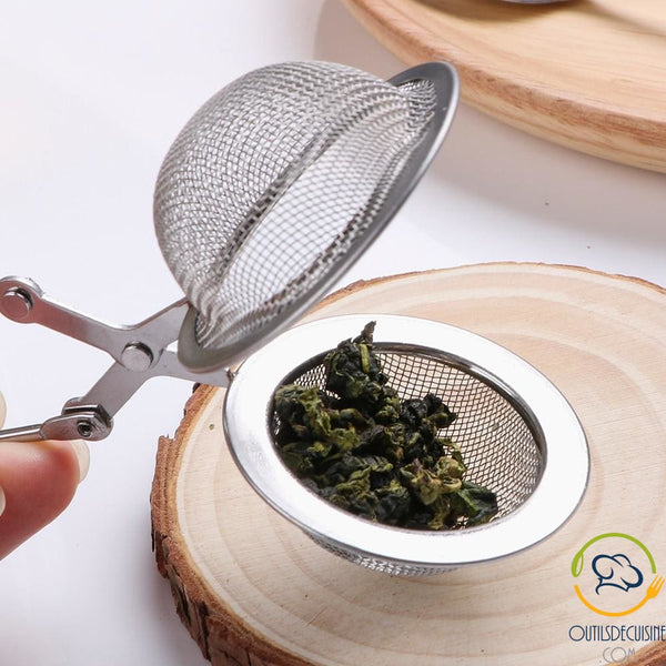 Tea Infuser With Mini Strainer Stainless Steel