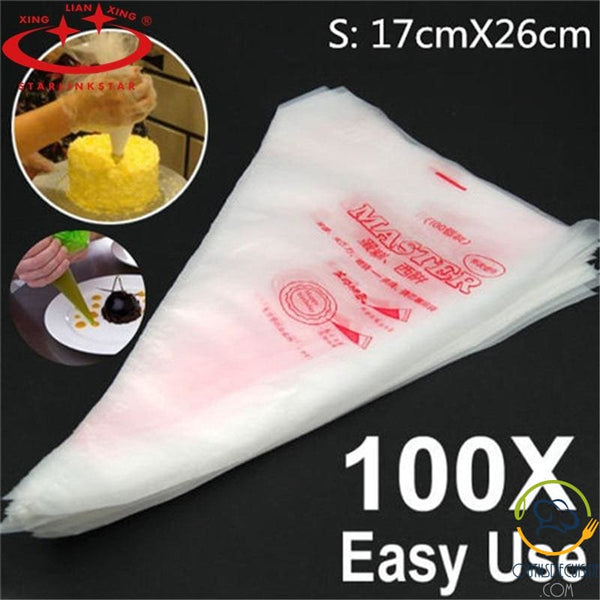100 Lot Parts Disposable Sleeve Bag