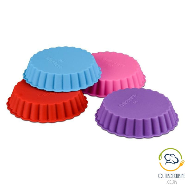 Silicone Round Fluted Tart Mold