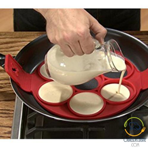 Pancake maker - Réalisez 7 pancakes d'un coup ! –