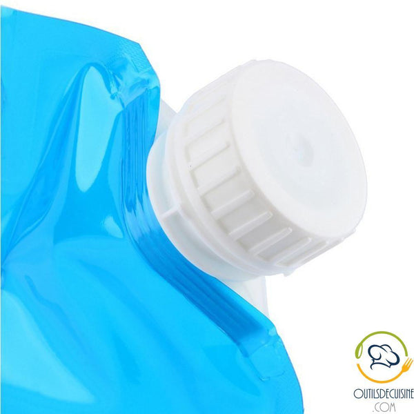 Plastic Foldable Water Bag For Hiking Or Camping