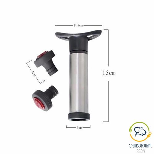 Wine Pump - Wine Bottle Dispenser - Vacuum Pump + 2 Corks