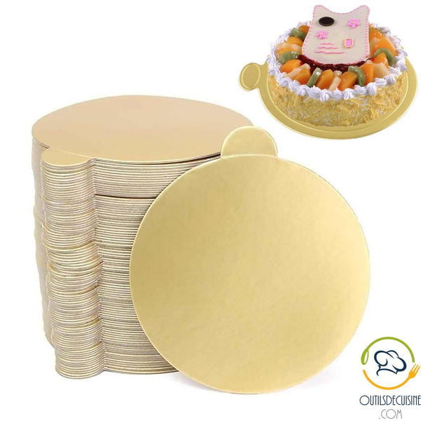Gold Color Round Cake Stand