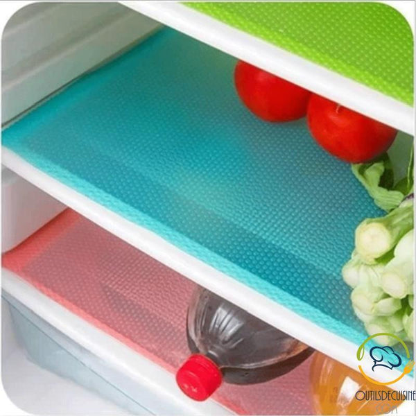 Home Kitchen Fridge Mats Anti-Soiling / Bacterial / Mold / Moisture Fruits And Vegetables