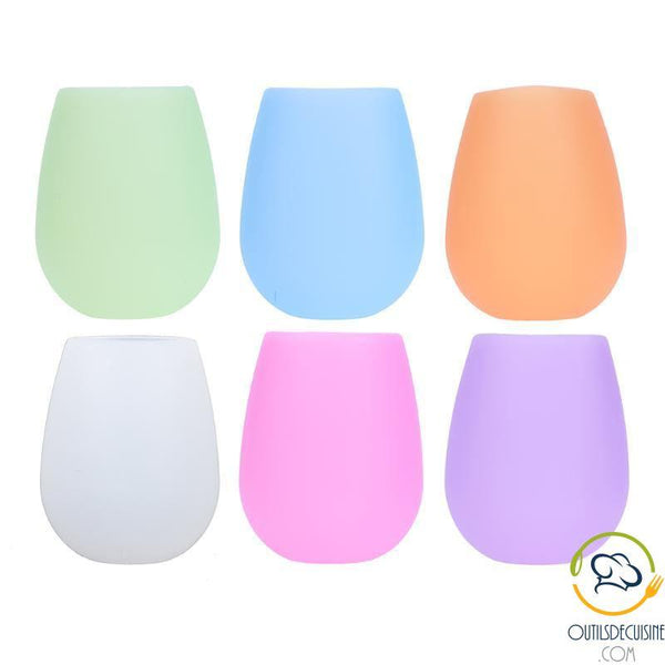 Unbreakable Silicone Footless Wine Cup